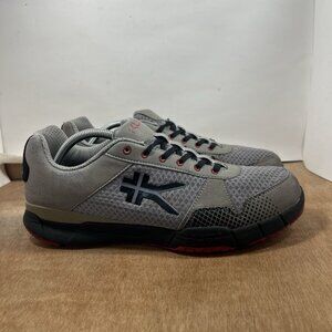 Kuru Quantum Men Size 11.5 Grey Walking Shoes Plantar Fasciitis Orthopedic Shoes